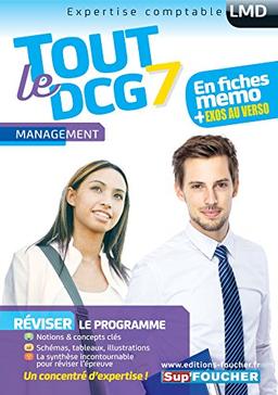 Tout le DCG 7, management : en fiches mémo + exos au verso