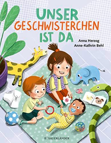 Unser Geschwisterchen ist da!: Eine emotionale Sachgeschichte darüber, wie sich das Familienleben verändert, wenn ein neues Geschwisterchen dazukommt.