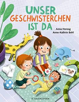 Unser Geschwisterchen ist da!: Eine emotionale Sachgeschichte darüber, wie sich das Familienleben verändert, wenn ein neues Geschwisterchen dazukommt.