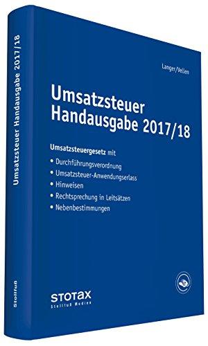 Umsatzsteuer Handausgabe 2017/18