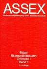 Examensklausuren Zivilrecht I. Erkenntnisverfahren: Assex, Examensklausuren Zivilrecht I: BD 1