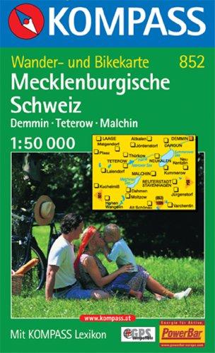 Mecklenburgische Schweiz: 1:50.000. Wander- und Bikekarte + Lexikon. Demmin, Teterow, Malchin. GPS-genau