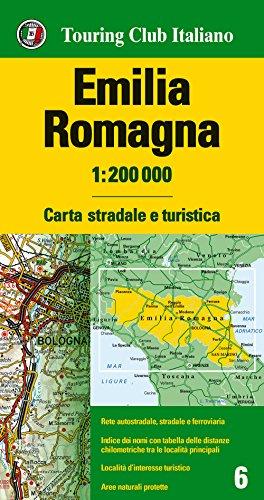 Emilia Romagna 1:200.000. Carta stradale e turistica