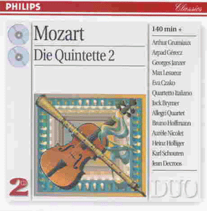 Duo - Mozart (Die Quintette Vol. 2)