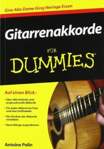 Gitarrenakkorde für Dummies (Fur Dummies)