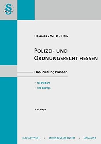 Polizei- und Ordnungsrecht Hessen (Skripten - Öffentliches Recht)