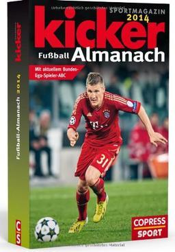 Kicker Fußball-Almanach 2014: mit aktuellem Bundesliga-Spieler ABC