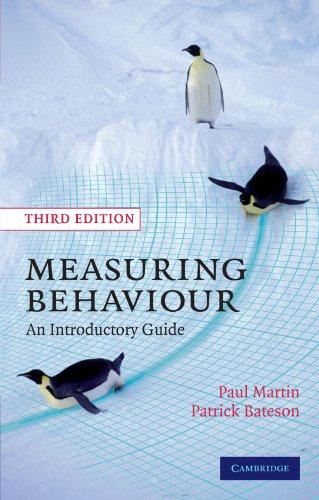 Measuring Behaviour: An Introductory Guide