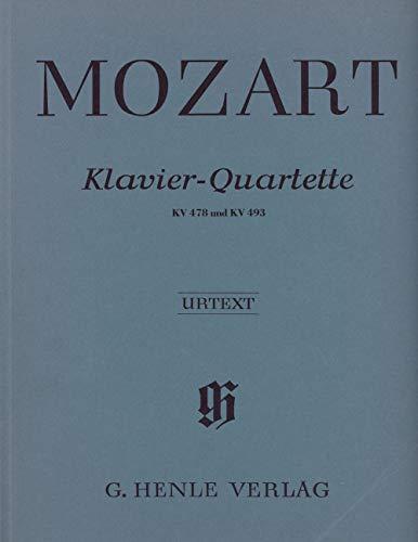 Klavierquartette, KV 478 und 493 / Piano quartets K. 478 and 493: Besetzung: Klavierquartette (G. Henle Urtext-Ausgabe)