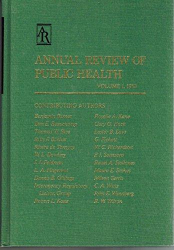 Annual Review of Public Health