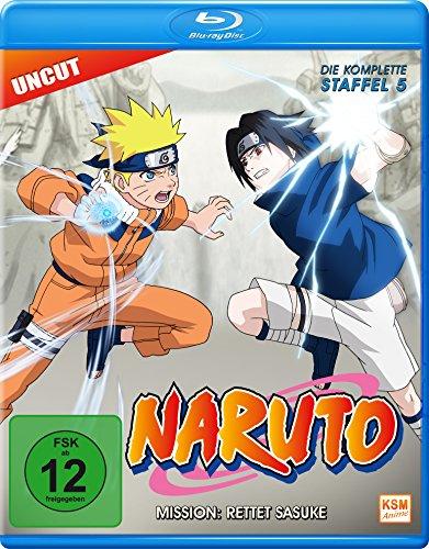 Naruto - Staffel 5: Mission: Rettet Sasuke (Uncut) [Blu-ray]