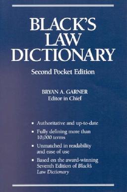 Black's Law Dictionary