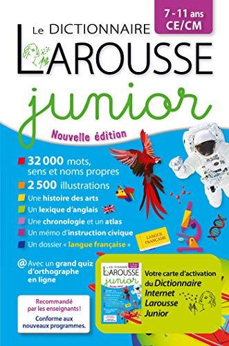 Le dictionnaire Larousse junior, 7-11 ans, CE-CM