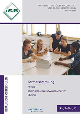 Formelsammlung Physik Technologie Chemie mit Merkhilfe Mathematik Technik