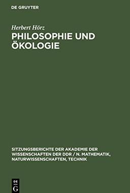 Philosophie und Ökologie