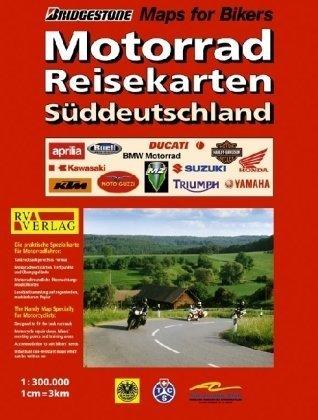 RV Motorad-Reisekarten 1:300 000 Süddeutschland