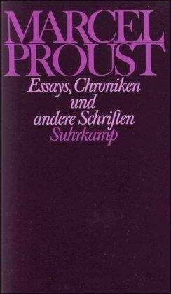 Werke. Frankfurter Ausgabe: Werke I. Band 3: Essays, Chroniken und andere Schriften: Abt. I/3