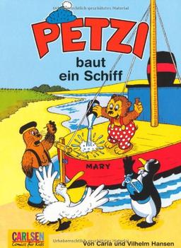 Petzi, Bd.1, Petzi baut ein Schiff