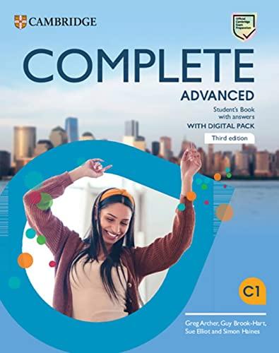 Complete Advanced: Third Edition. Student's Book with Answers with Digital Pack