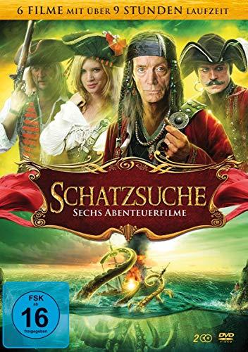 Schatzsuche: Sechs Abenteuerfilme [2 DVDs]