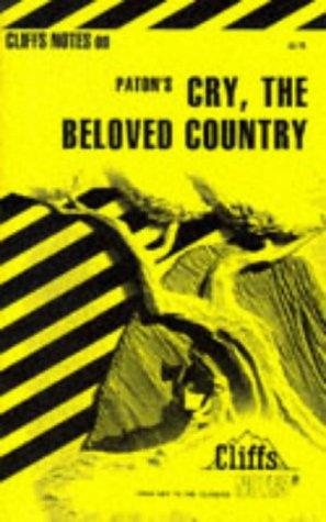 Cliffsnotes Cry the Beloved Country