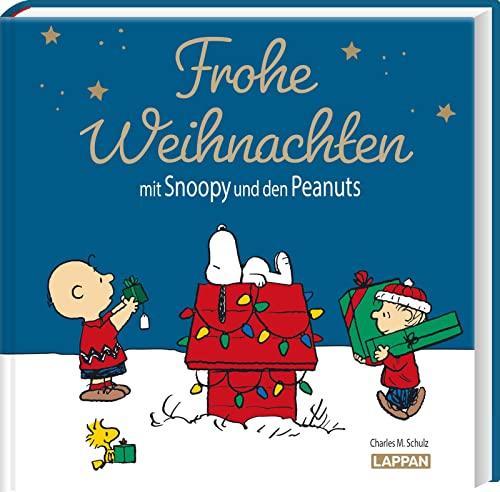 Peanuts Geschenkbuch: Frohe Weihnachten mit Snoopy und den Peanuts: Weihnachtszeit mit Charlie Brown und seinen Freunden | Ein Geschenk für den Adventskalender