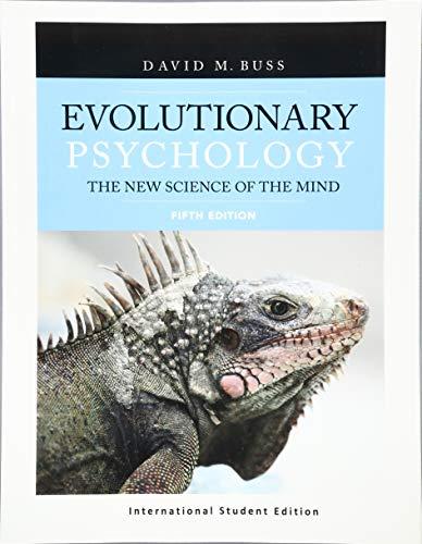 Evolutionary Psychology: The New Science of the Mind (International Student Edition)