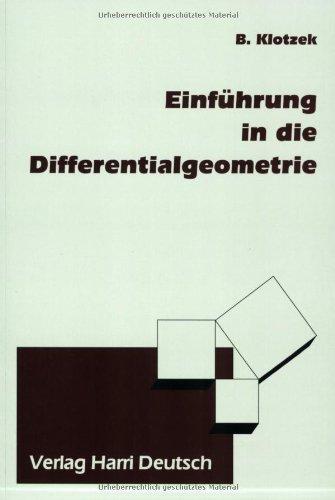 Einführung in die Differentialgeometrie