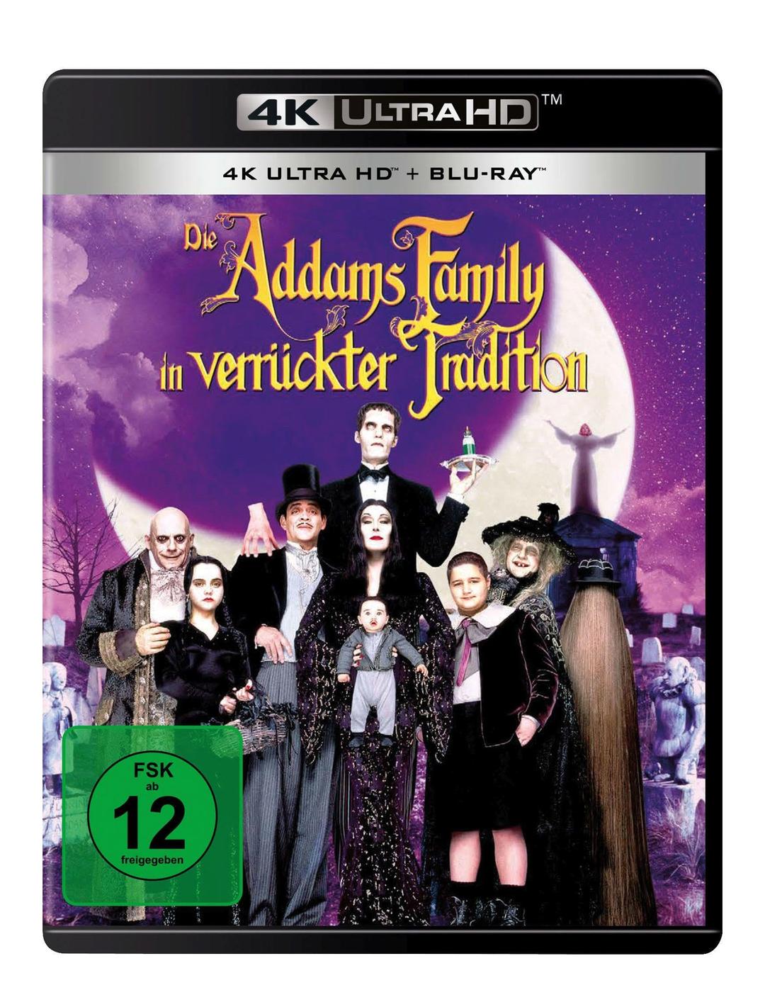 Die Addams Family in verrückter Tradition (4K Ultra HD) + (Blu-ray)