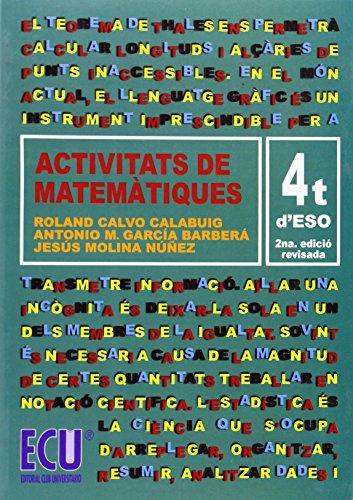 Matemàtiques, 4 ESO. Activitats