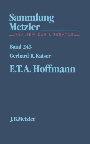 E. T. A. Hoffmann: Sammlung Metzler, 243