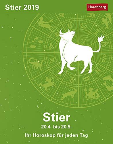 Stier Sternzeichenkalender 2024: Tagesabreißkalender - Ihr Horoskop für jeden Tag