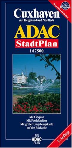 ADAC Stadtpläne, Cuxhaven mit Helgoland: Mit Cityplan. Mit Radwegen. Mit Postleitzahlen. Mit großer Umgebungskarte