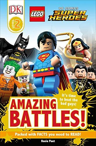 DK Readers L2: Lego DC Comics Super Heroes: Amazing Battles! (DK Readers: Level 2)