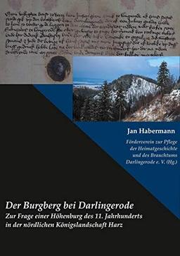 Der Burgberg bei Darlingerode: Zur Frage einer Höhenburg des 11. Jahrhunderts in der nördlichen Königslandschaft Harz