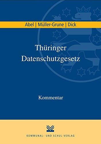 Thüringer Datenschutzgesetz: Kommentar