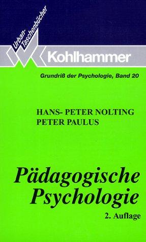 Grundriß der Psychologie, Band 20: Pädagogische Psychologie