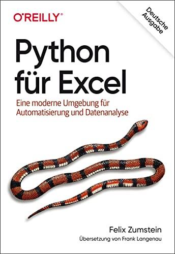 Python für Excel: Eine moderne Umgebung für Automatisierung und Datenanalyse (Animals)