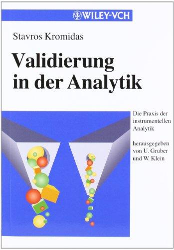 Validierung in der Analytik (Mitteilung,)