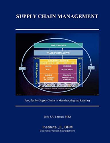 Supply Chain Management: Fast, flexible Supply Chains in Manufacturing and Retailing