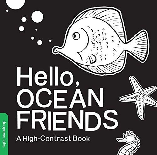 Hello, Ocean Friends: A High-Contrast Book (High-Contrast Books)