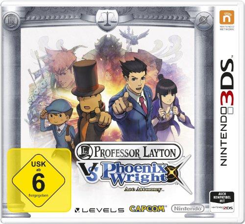 Professor Layton vs. Phoenix Wright: Ace Attorney - [Nintendo 3DS]