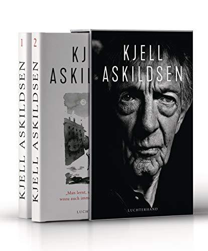 Das Gesamtwerk - 2 Bände mit Begleitbuch im Schmuckschuber: Bd. 1  "Ich bin ein wortkarger Mann, doch gelegentlich führe ich Selbstgespräche." - Bd. 2 ... - Begleitbuch   Kjell Askildsen und sein Werk