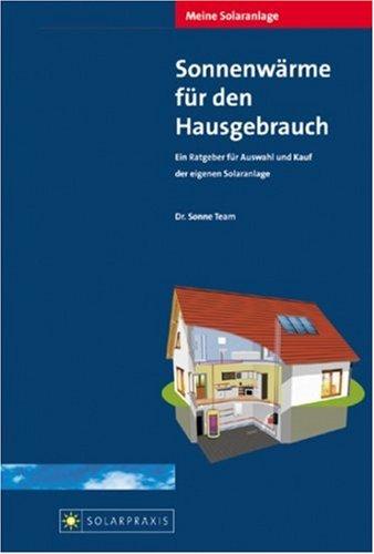 Sonnenwärme für den Hausgebrauch