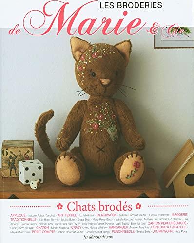 Les broderies de Marie & Cie, n° 17. Chats brodés