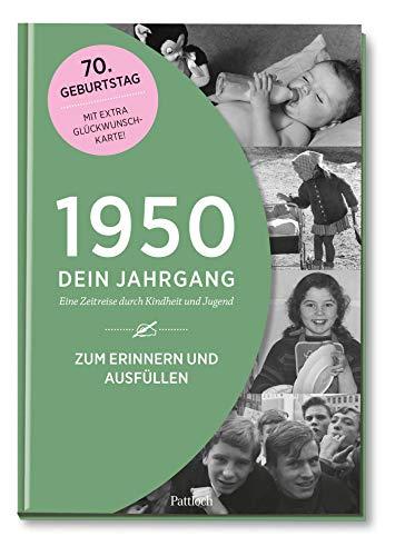 1950 - Dein Jahrgang: Eine Zeitreise durch Kindheit und Jugend zum Erinnern und Ausfüllen - 70. Geburtstag (Geschenke-Kosmos Jahrgangsbücher zum Geburtstag, Jubiläum oder einfach nur so)