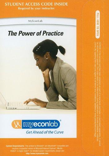 Macroeconomics: Myeconlab With Pearson Etext Student Access Code Card