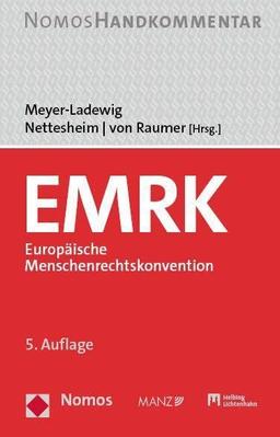 EMRK Europäische Menschenrechtskonvention: Handkommentar