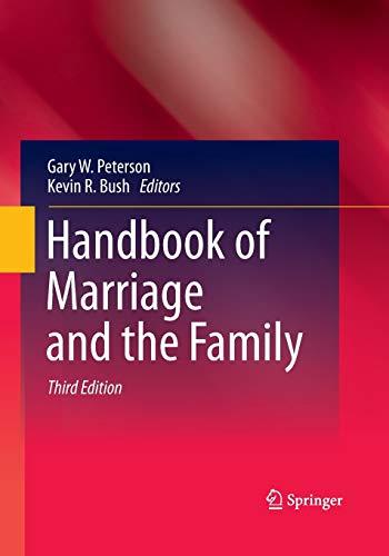 Handbook of Marriage and the Family