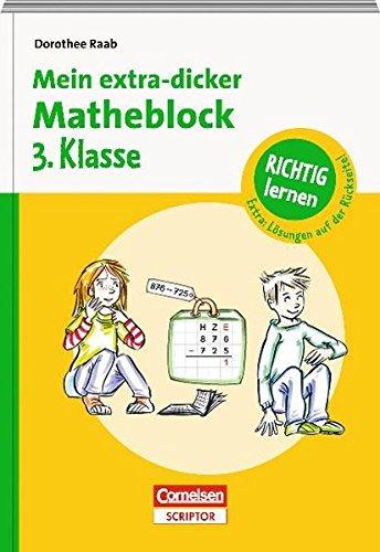 Mein extra-dicker Matheblock: 3.Klasse